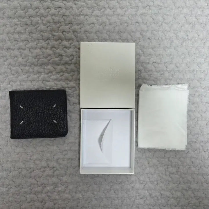 [BUNJANG] Maison Margiela Bi-fold Wallet Black / 메종 마르지엘라 반지갑 블랙