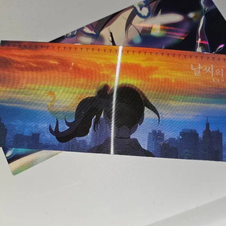 [BUNJANG] Weathering with You Lenticular Special Benefit Film Ticket / 택포) 날씨의 아이 렌티큘러 특전