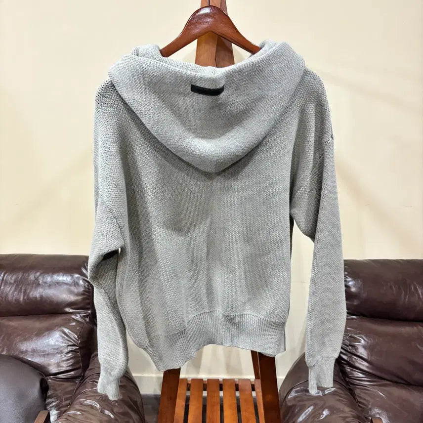 [BUNJANG] Fear of God Essentials Knit Hoodie / [피어오브갓] 에센셜 니트 후드티 [xxs]