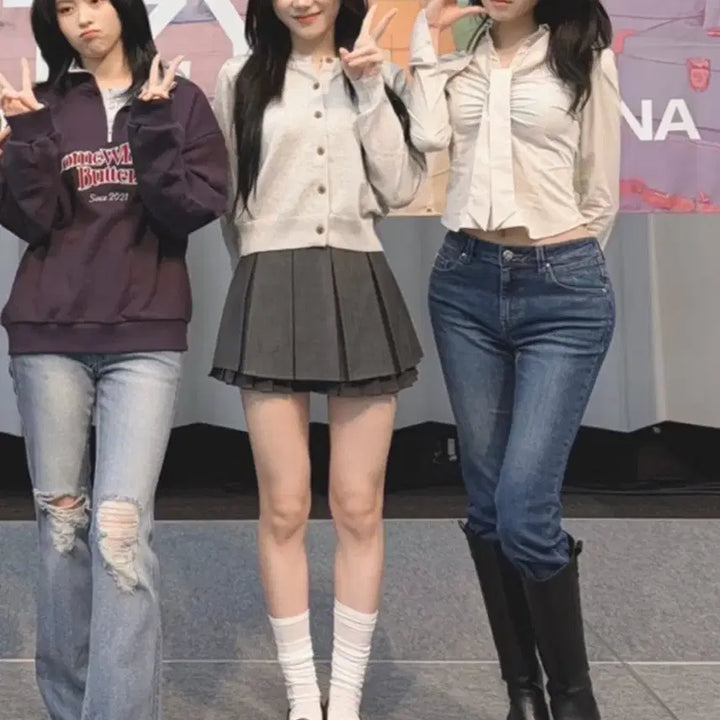 [BUNJANG] DEPERCHE Long Boots (ITZY Yuna Wear) Size 230 / 디퍼슈 롱부츠 230  *있지(ITZY) 유나 착용*
