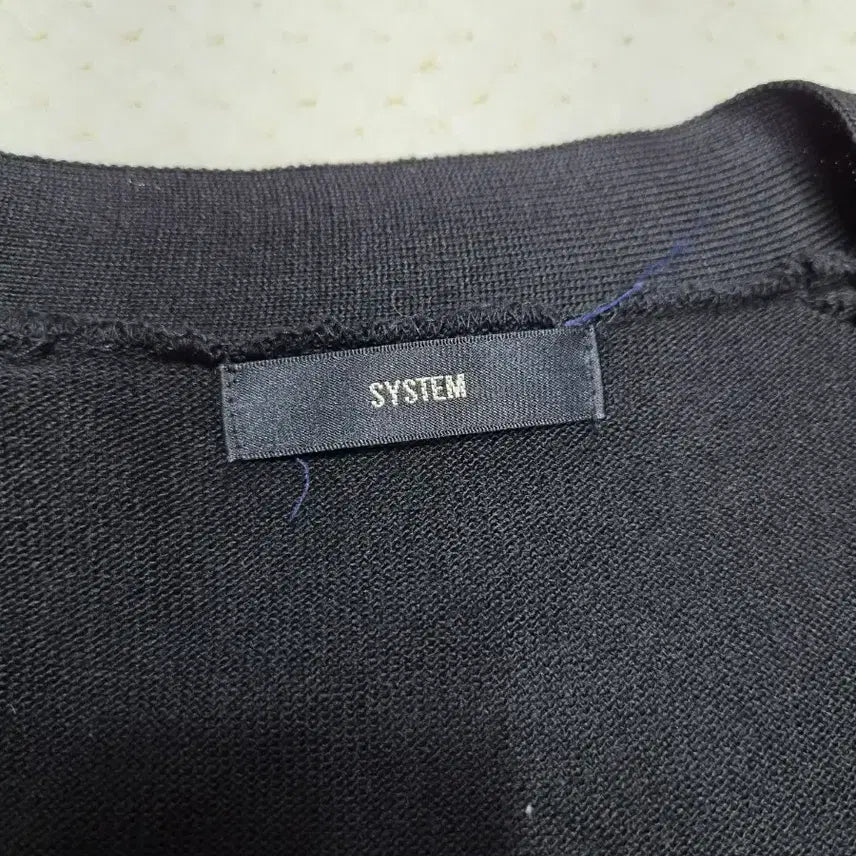 [BUNJANG] SYSTEM Black Cardigan / SYSTEM 블랙 가디건