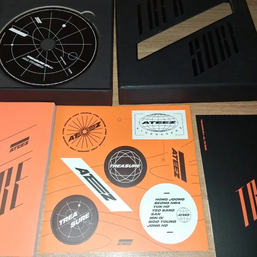 [BUNJANG] ATEEZ All to Zero Treasure Album / 에이티즈 all to zero  트레져  해적왕 앨범