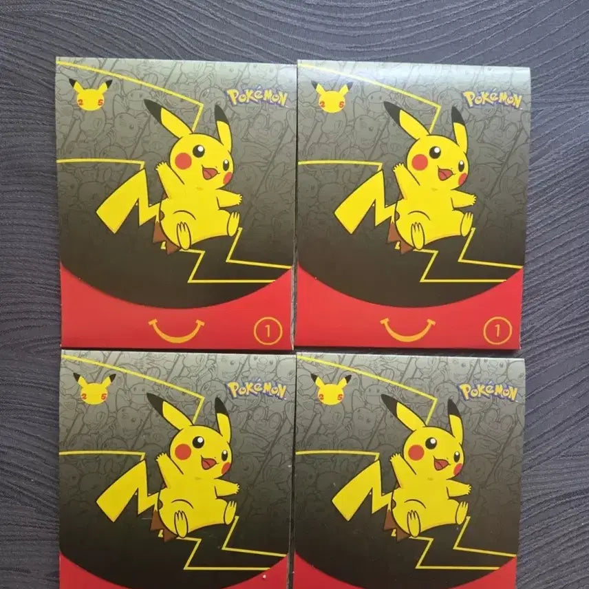 [BUNJANG] Pokemon TCG 25th Anniversary North America McDonald&