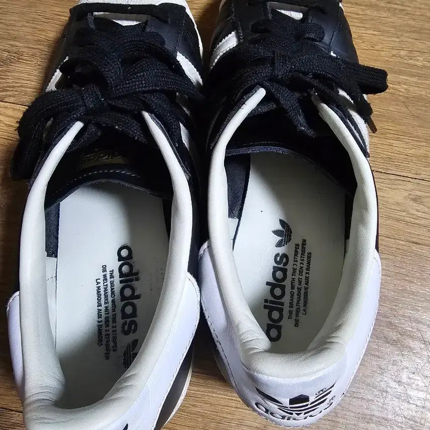 [BUNJANG] Adidas Superstar 80s Black White Shoes (270) / 아디다스 슈퍼스타 80s 블랙 화이트 270