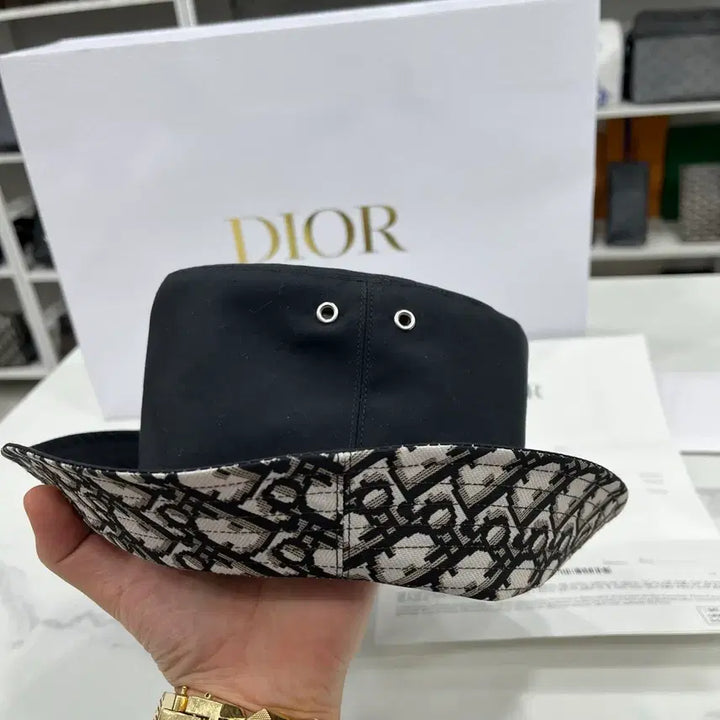 [BUNJANG] Dior Oblique Bucket Hat / 디올 오블리크 버킷햇 모자