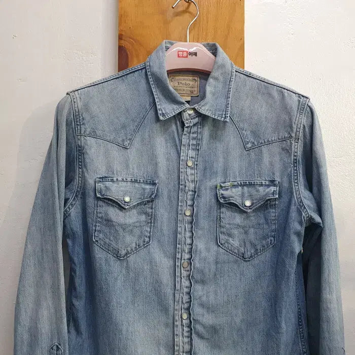 [BUNJANG] Polo Ralph Lauren Denim Jacket (Size 95) / 폴로랄프로렌 데님 청자켓(95)