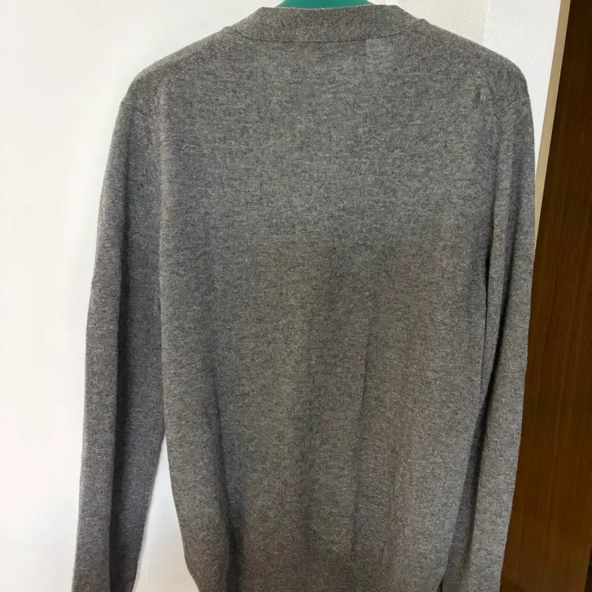 [BUNJANG] Comme des Garçons Double-Wappen Cardigan L Charcoal / 꼼데가르송 더블와펜 가디건 L