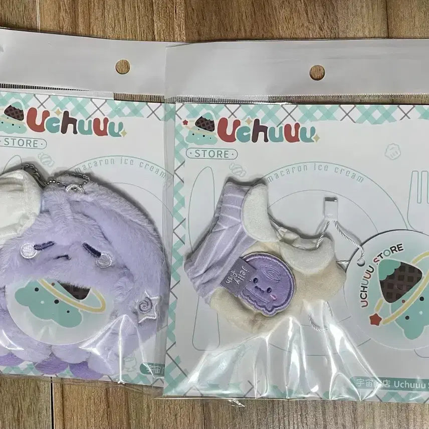 [BUNJANG] 10cm Doll Clothes Set Blueberry / 10cm 인형옷 솜인형옷 누이 의상 세트 블루베리 포도 과일 보라