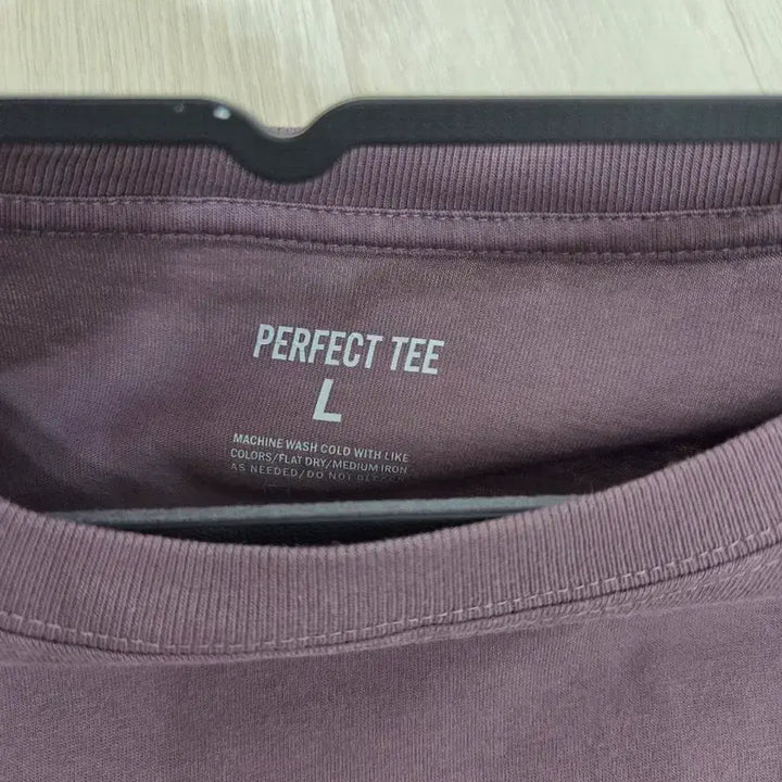 [BUNJANG] Giordano Long Sleeve Cotton T-Shirt - Purple, L / 지오다노 긴팔 면티 100 L 퍼플
