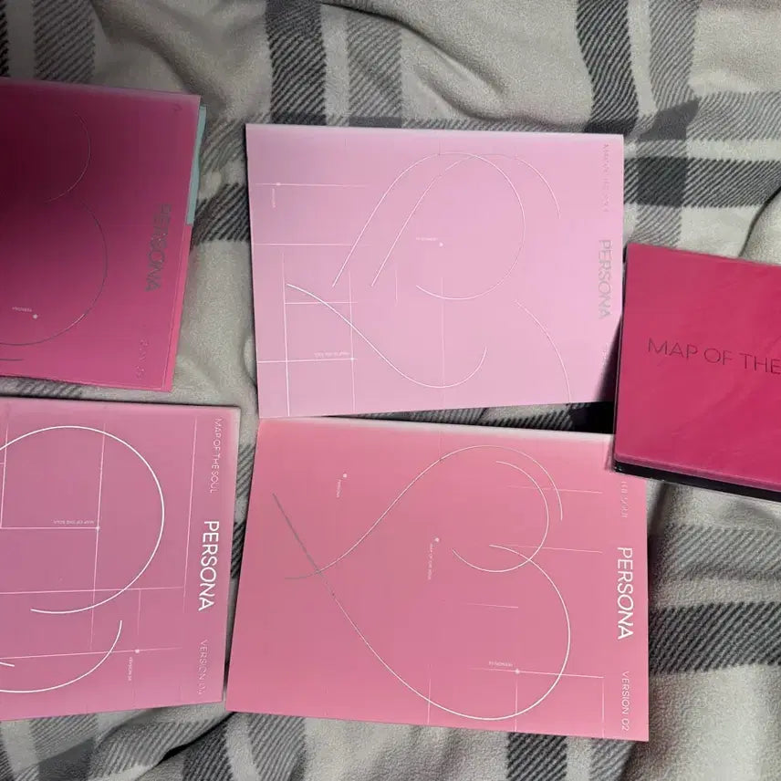 [BUNJANG] BTS Persona Album 4 Type Set Photocard Bundle Set / 방탄소년단 페르소나 앨범 4종 세트 포카 일괄