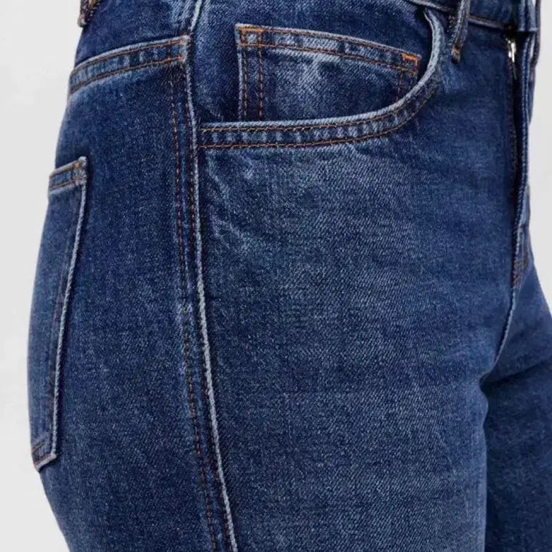 [BUNJANG] Maje Flare Denim Jeans Blue Bootcut Size 40 (L) / 마쥬 플레어 데님 진청 부츠컷 40 (L)
