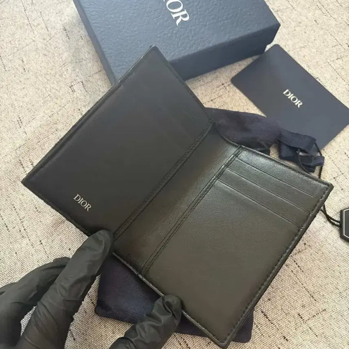 [BUNJANG] Dior Oblique Organizer Card Holder Black / [상태최상]디올 오블리크 오거나이저 카드지갑 블랙