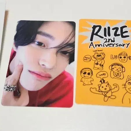 [BUNJANG] RIIZE 1st &amp; 2nd Anniversary Lucky Draw Set Wonbin Version / 라이즈 1,2주년 럭키카드 세트 원빈 버전 판매