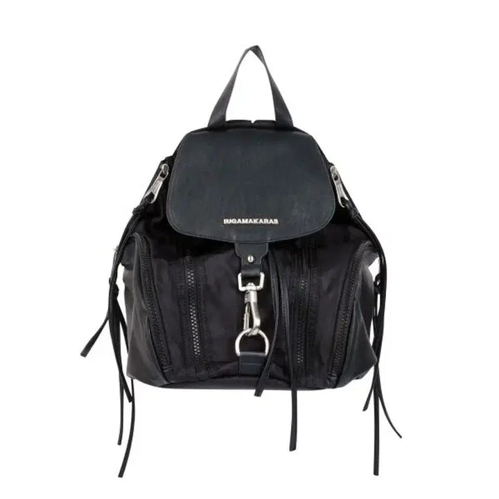 [BUNJANG] IUGAMAKARAS Carabiner Nylon Backpack (Black) / IUGAMAKARAS 블랙 백팩
