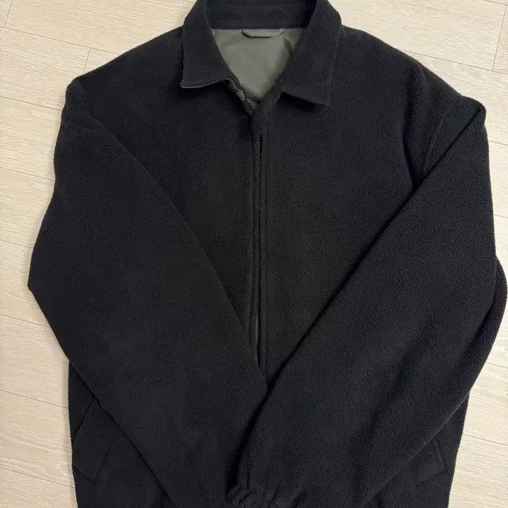 [BUNJANG] Steady Everywear Fleece Blouson Black / [2]스테디에브리웨어 플리스 블루종 블랙