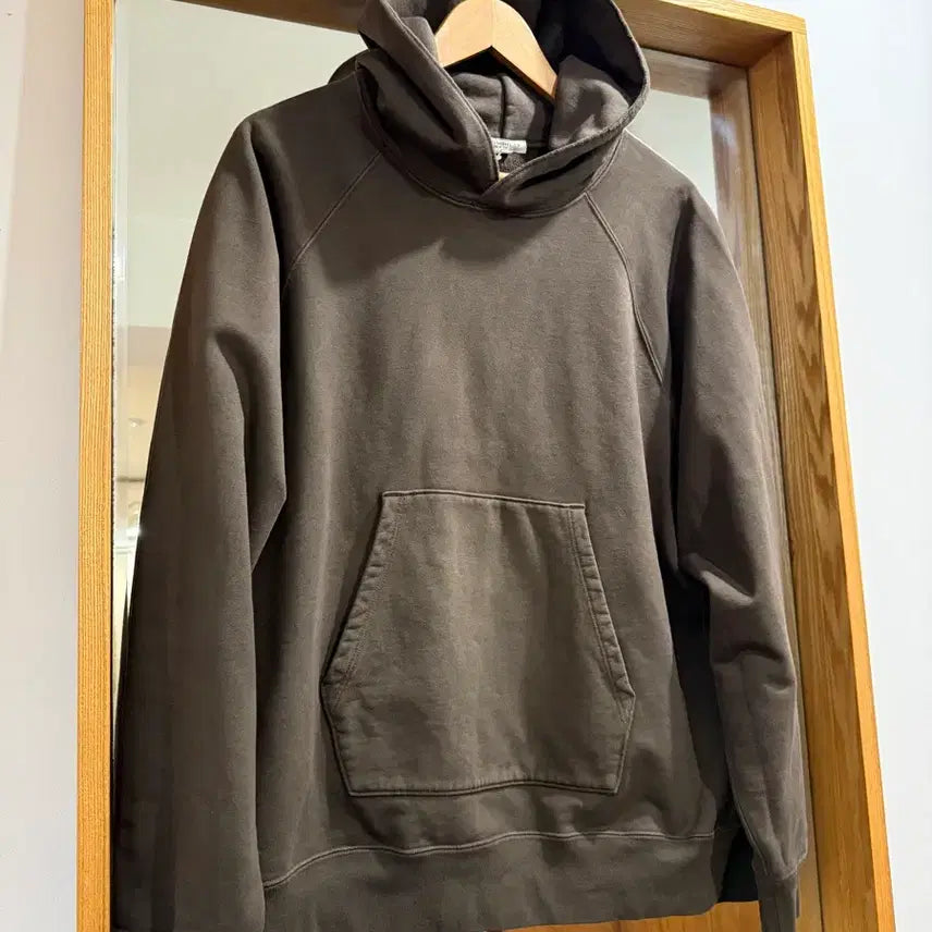 [BUNJANG] LADY WHITE CO Super Weighted Hoodie Black Olive / LADY WHITE CO 레이디 화이트 슈퍼웨이트 후드