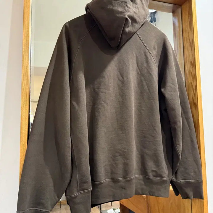 [BUNJANG] LADY WHITE CO Super Weighted Hoodie Black Olive / LADY WHITE CO 레이디 화이트 슈퍼웨이트 후드