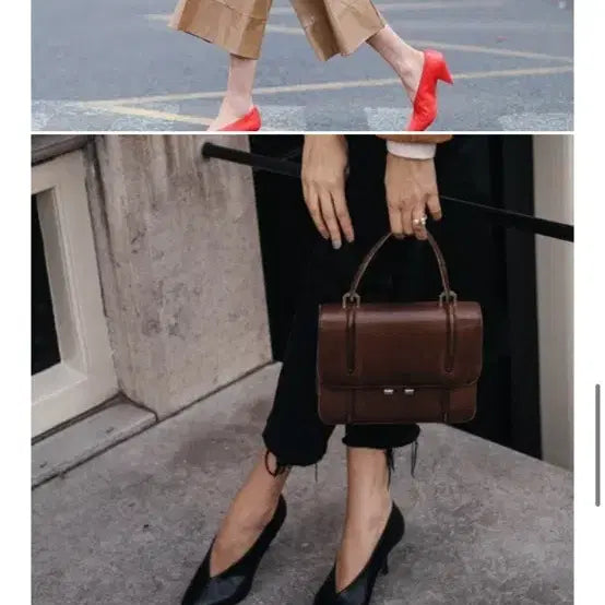 [BUNJANG] Celine Old Celine V-Neck Pumps 38 / 셀린느 올드셀린느 v넥 펌프스 38 새상품 celine