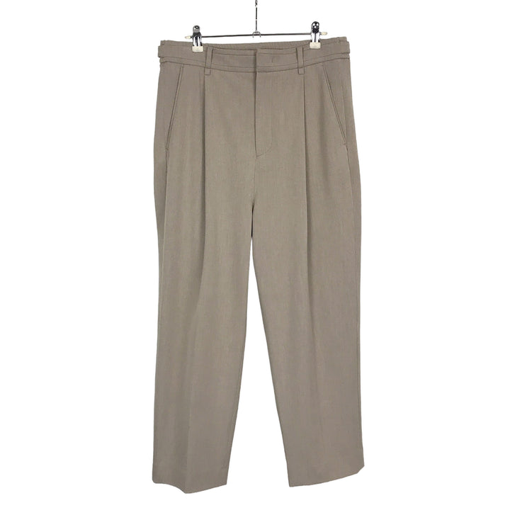 [BUNJANG] System Homme Casual Fit Banding Slacks Beige Men&