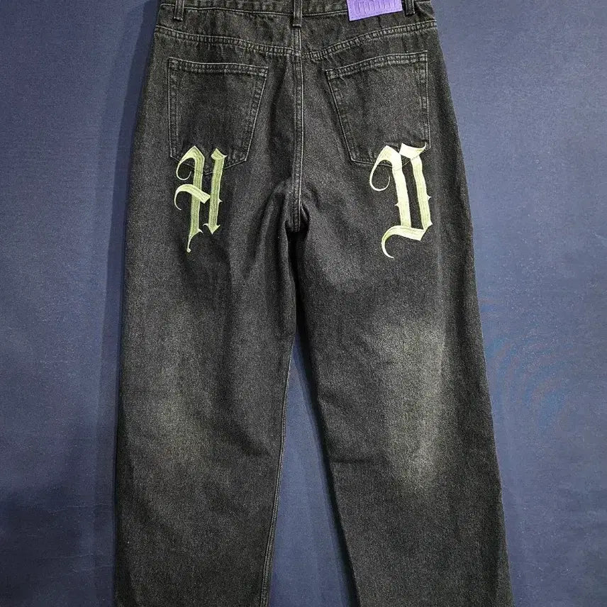 [BUNJANG] Hoodhood Embroidered Black Men&
