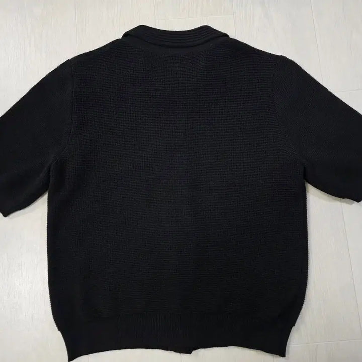 [BUNJANG] Sandro Black Short-Sleeve Cardigan / 산드로 블랙 반팔 가디건 (55)