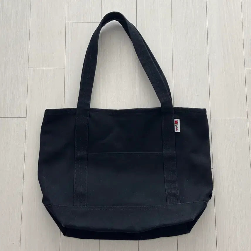 [BUNJANG] Parrot Canvas Barrier Island Tote Bag Black Medium / 패럿캔버스 배리어 아일랜드 토트백 블랙 (미디움 사이즈)