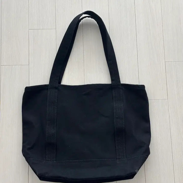 [BUNJANG] Parrot Canvas Barrier Island Tote Bag Black Medium / 패럿캔버스 배리어 아일랜드 토트백 블랙 (미디움 사이즈)