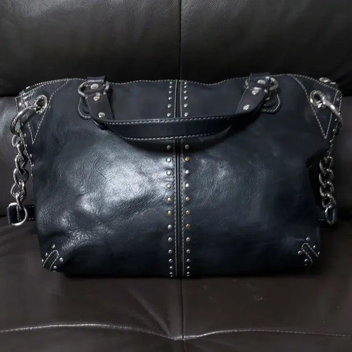 [BUNJANG] Michael Kors Esto Studded Chain Shoulder Bag / 마이클 코어스 에스토 스터드 체인 숄더백