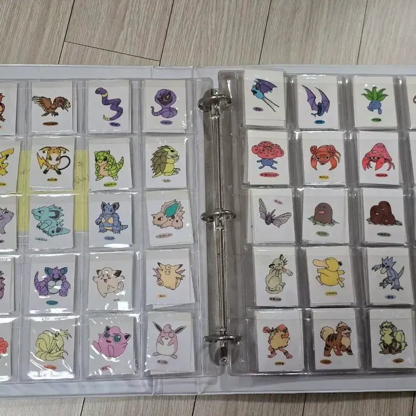 [BUNJANG] 1998 1999 First Edition Pokemon Bread Stickers - Rare Error Stickers / 초판 1998 1999 구세대 구판 띠부띠부씰 포켓몬 띠부씰 카드 오류씰