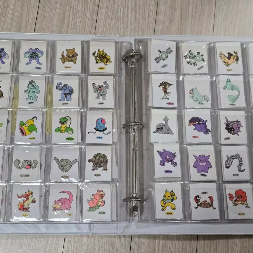 [BUNJANG] 1998 1999 First Edition Pokemon Bread Stickers - Rare Error Stickers / 초판 1998 1999 구세대 구판 띠부띠부씰 포켓몬 띠부씰 카드 오류씰