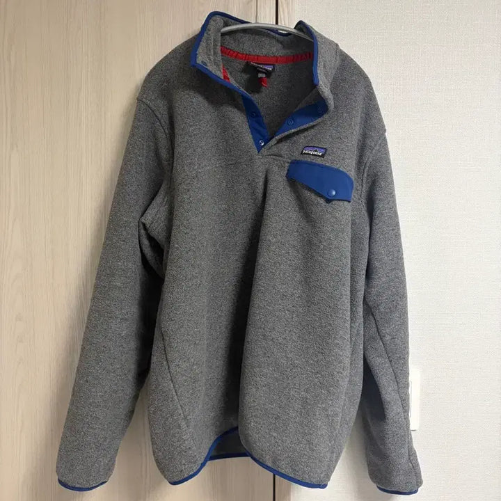 [BUNJANG] Patagonia Synchilla Snap-T Pullover Nickel/Navy L / 파타고니아 신칠라 스냅티 풀오버 니켈/네이비 L