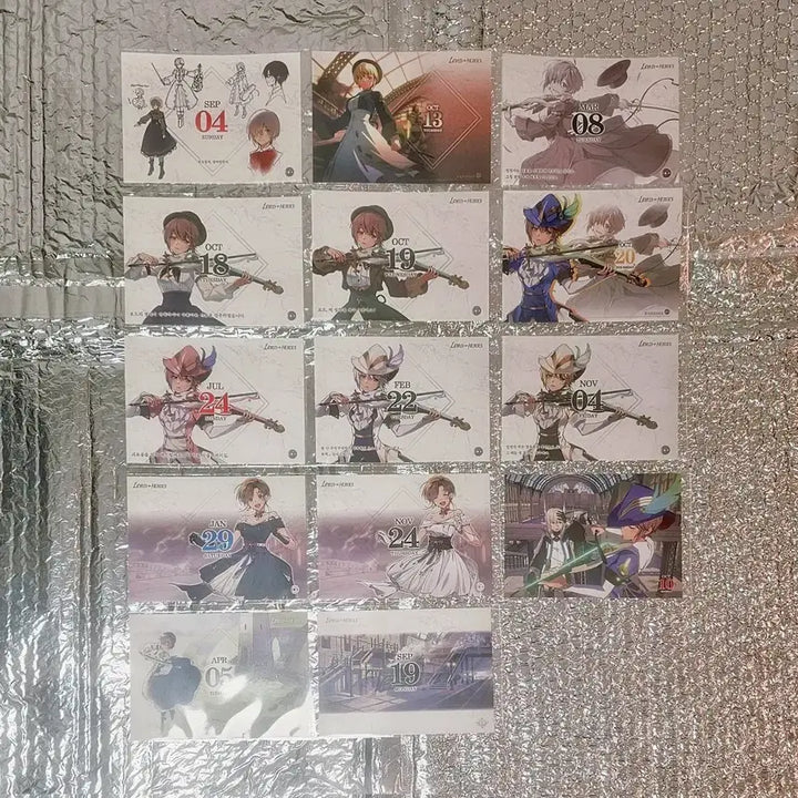 [BUNJANG] Lord of Heroes Zarakhan 10 Cards / (tt)바네사 14장 로드오브히어로즈 로오히