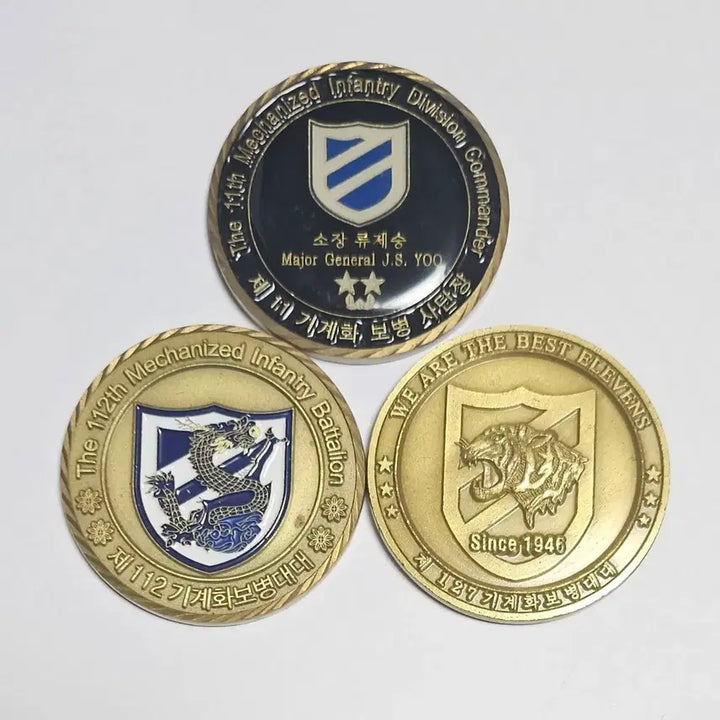 [BUNJANG] 11th Mechanized Infantry Division Commemorative Coin Set / 11 기계화보병사단 기념 코인 세트