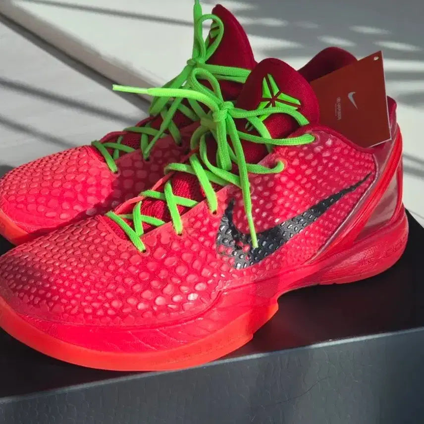 [BUNJANG] Nike Kobe 6 Protro Reverse Grinch Basketball Shoes / 코비6 리버스그린치 270