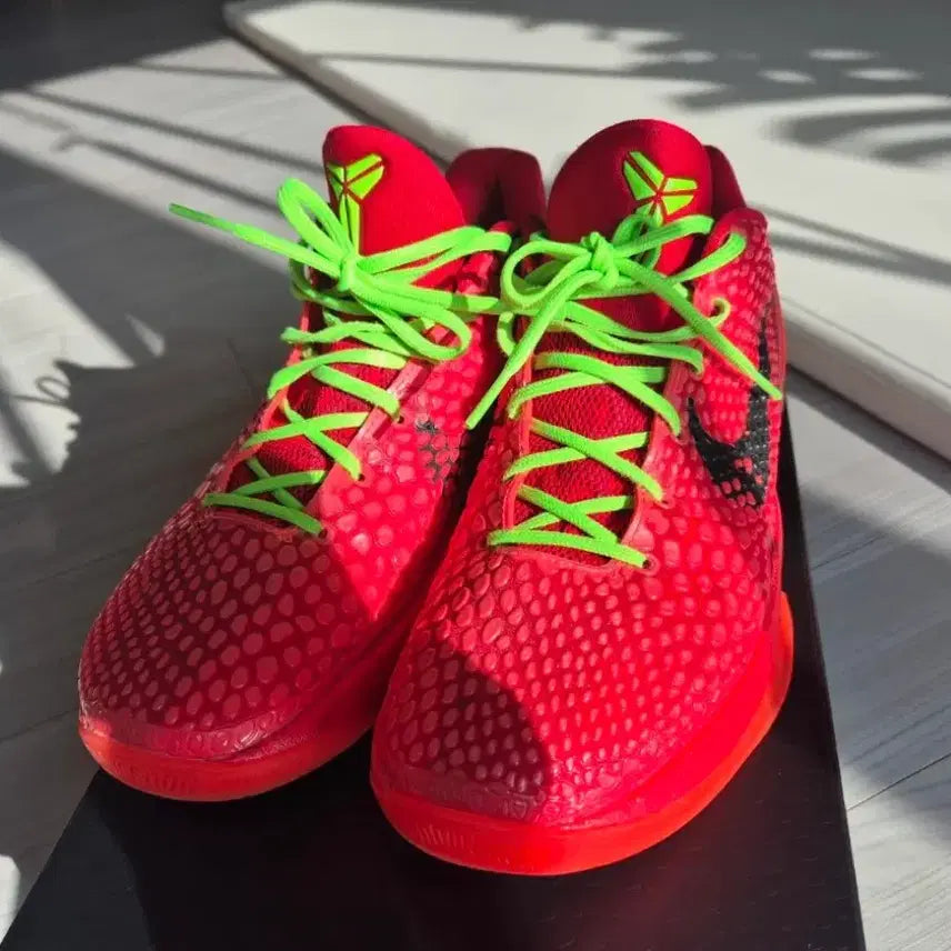 [BUNJANG] Nike Kobe 6 Protro Reverse Grinch Basketball Shoes / 코비6 리버스그린치 270