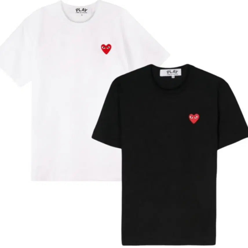[BUNJANG] Comme des Garçons Unisex Short Sleeve T-Shirt / (무배,새상품) 꼼데가르송 반팔 남여공용