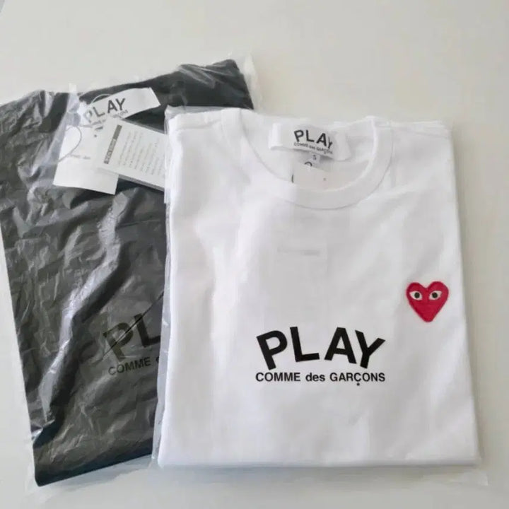 [BUNJANG] Comme des Garçons Unisex Short Sleeve T-Shirt / (무배,새상품) 꼼데가르송 반팔 남여공용
