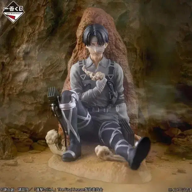 [BUNJANG] Bandai Levi Ackerman Attack on Titan Individual Resolution C Prize Figure (Sealed) / [현물,미개봉]반다이 리바이 아커만 진격의 거인 각자의 결의 C상 피규어