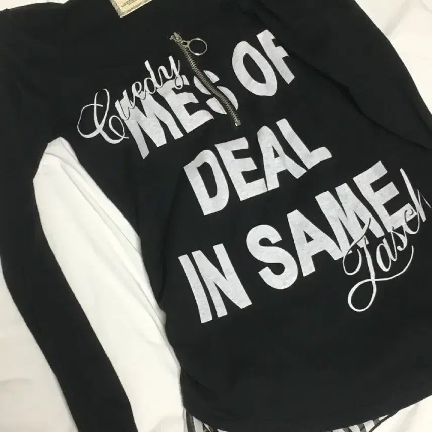 [BUNJANG] Vintage Gothic Gyaru Long Sleeve T-Shirt / 빈티지 고스 갸루 긴팔 티