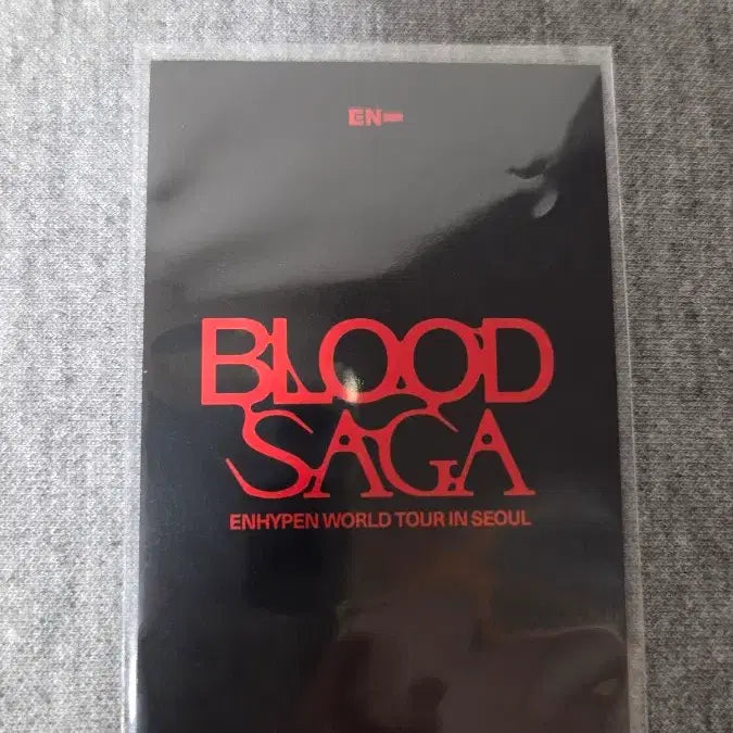 [BUNJANG] ENHYPEN Niki Blood Saga Engene Zone Dresscode Lucky Draw Polaroid / 엔하이픈 니키 블러드 사가 엔진존 드레스코드  럭드 폴라로이드 폴라