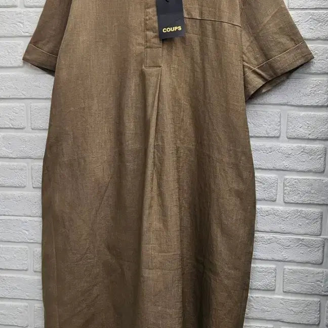 [BUNJANG] COUPS Linen One-Piece Dress (New with Tags) / A4404  린넨  원피스 (COUPS)택ㅇ미착용