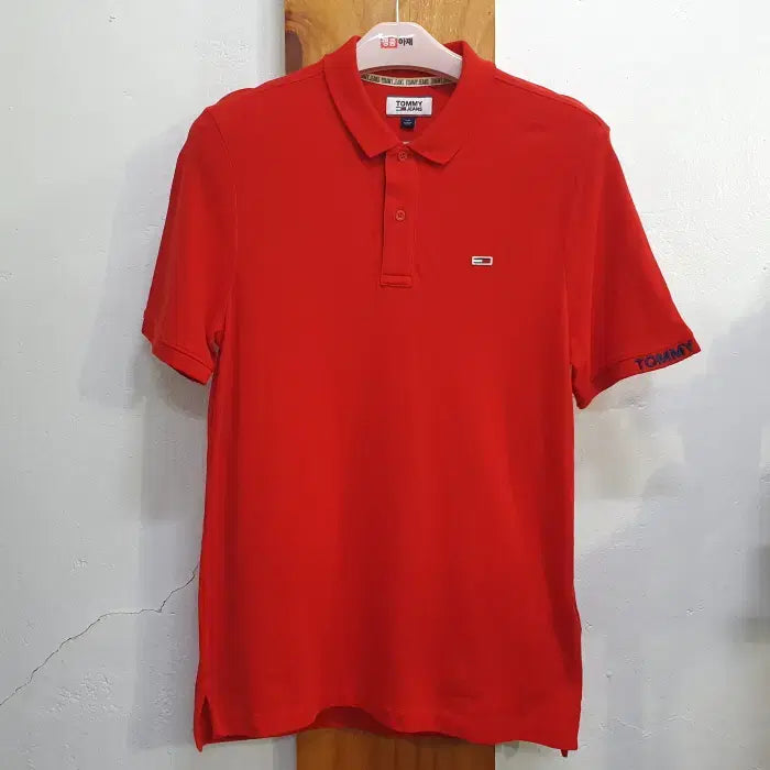 [BUNJANG] Tommy Jeans Short Sleeve Polo Shirt Size 100 / TOMMY JEANS 반팔 폴로티(100)