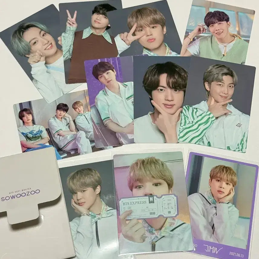 [BUNJANG] BTS Special Mini Photocard Jimin Bundle Set / 방탄 소우주 미니포카 지민 스폐셜(일괄)