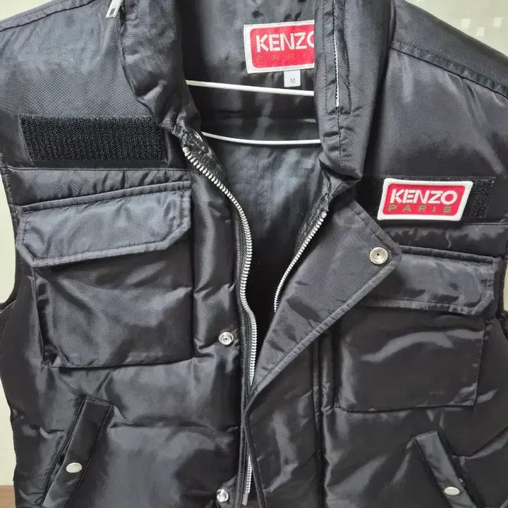[BUNJANG] KENZO Quilting Cargo Padded Vest M / KENZO 겐조 퀼팅 카고 패딩 조끼 M