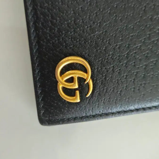 [BUNJANG] Gucci GG Marmont Bifold Wallet Black / 정품 구찌 GG 마몬트 반지갑 블랙