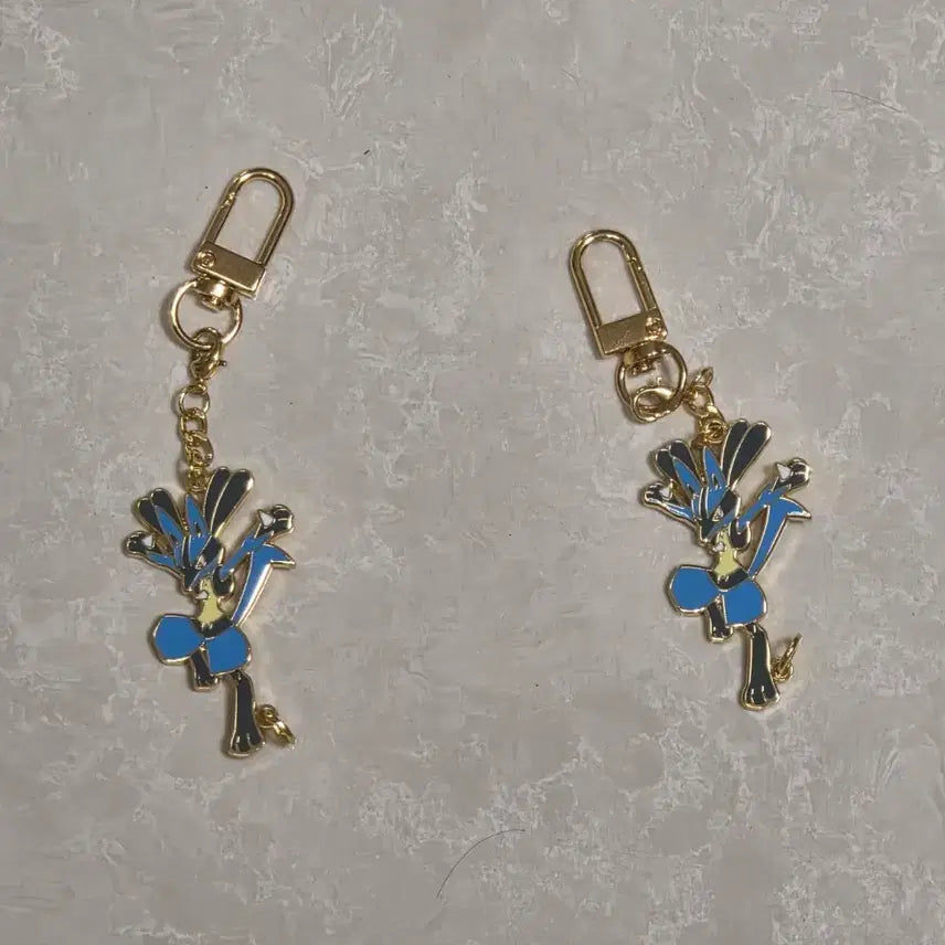 [BUNJANG] Baskin Robbins Pokémon Play Cup Keychain Lucario / 배스킨라빈스 포켓몬 플레이컵 키링, 루카리오