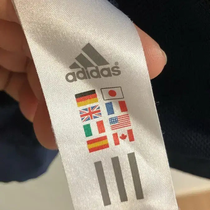 [BUNJANG] Adidas Navy Windbreaker Jacket XL (110) / 아디다스 네이비 바람막이 2xl 110 팝니다