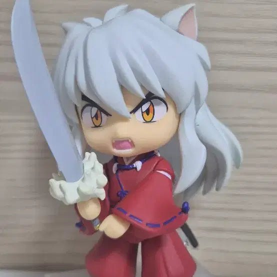 [BUNJANG] Inuyasha Nendoroid Figure Set (Inuyasha, Sesshomaru) / 이누야샤 넨도로이드 피규어,이누야샤,셋쇼마루