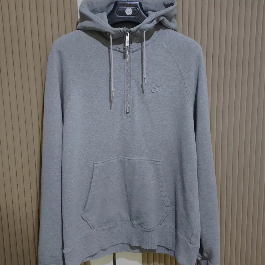 [BUNJANG] Nike Half-Zip Hoodie T-Shirt / L 나이키 반집업 후드티셔츠