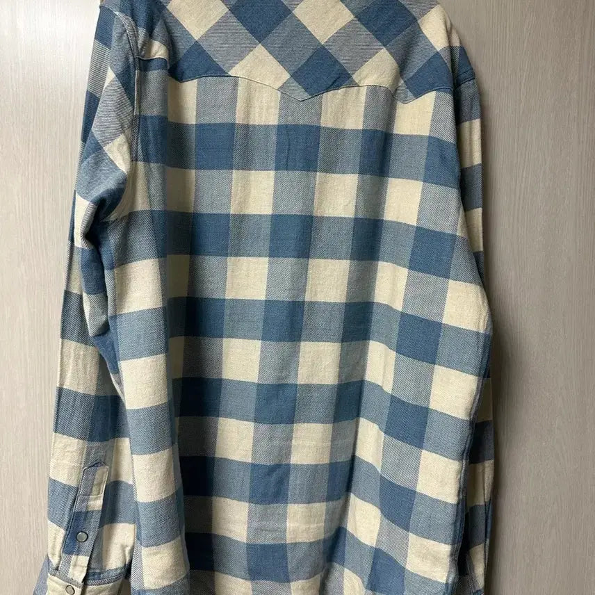 [SOLD OUT] RRL 플래드 트윌 웨스턴 셔츠 L